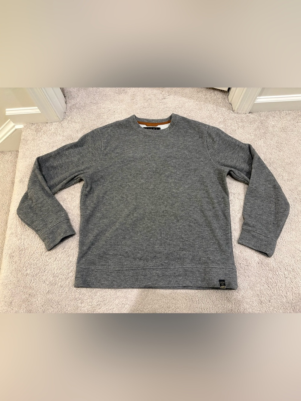 Jachs New York  Large Gray Men's Crewneck Sweatshirt